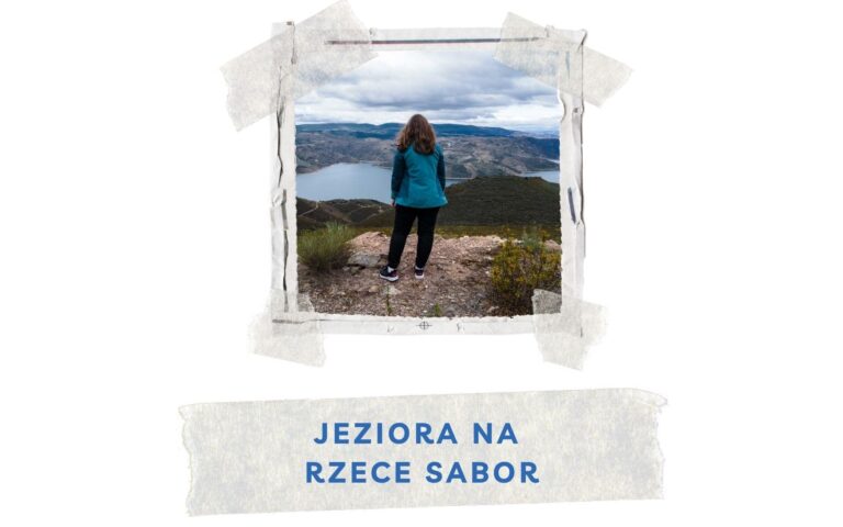 jeziora na rzece sabor w polnocnej portugalii