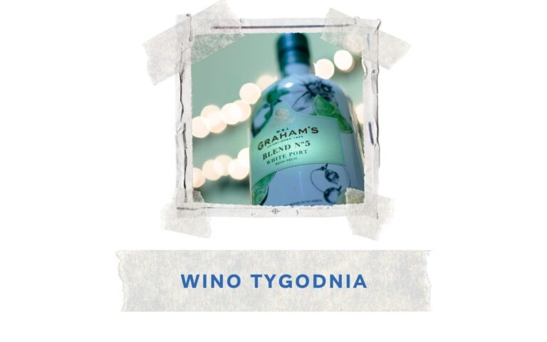 Wino portugalskie wzmacniane białe Porto Graham´s Blend Nº 5