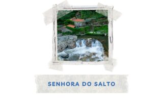 wodospady i kanion w senhora do salto paredes
